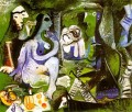 Le Déjeuner sur l’herbe Manet 3 1961 Cubisme